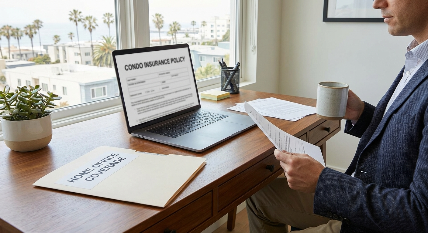 california condo insurance home office coverage - California insurance guide